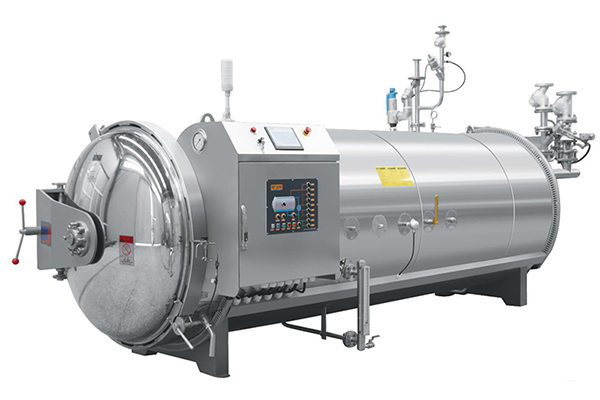 Autoclave por Aspersión de Agua, sin Tanque de Precalentamiento