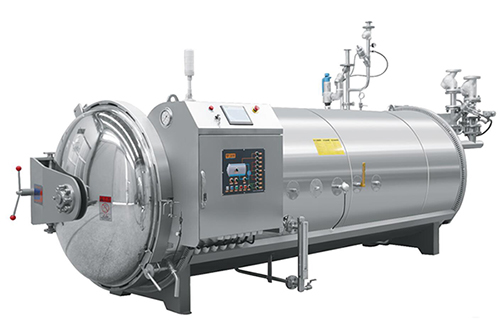 Autoclave por Aspersión de Agua, sin Tanque de Precalentamiento