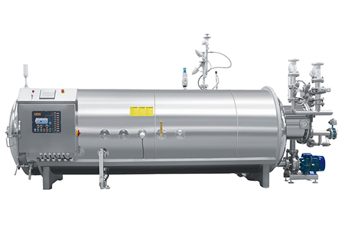 Autoclave por Aspersión de Agua, sin Tanque de Precalentamiento