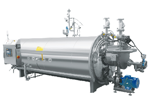 Autoclave por Aspersión de Agua, sin Tanque de Precalentamiento