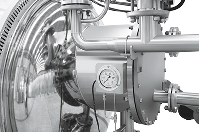 Autoclave por Aspersión de Agua, sin Tanque de Precalentamiento