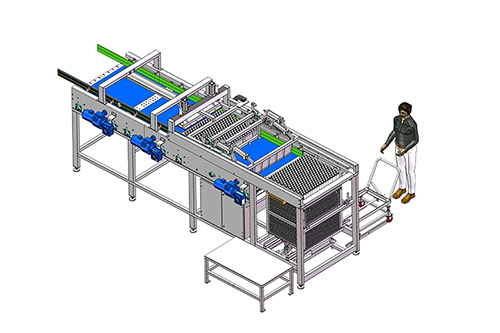 Cargador de Bolsas de Esterilización Semiautomático